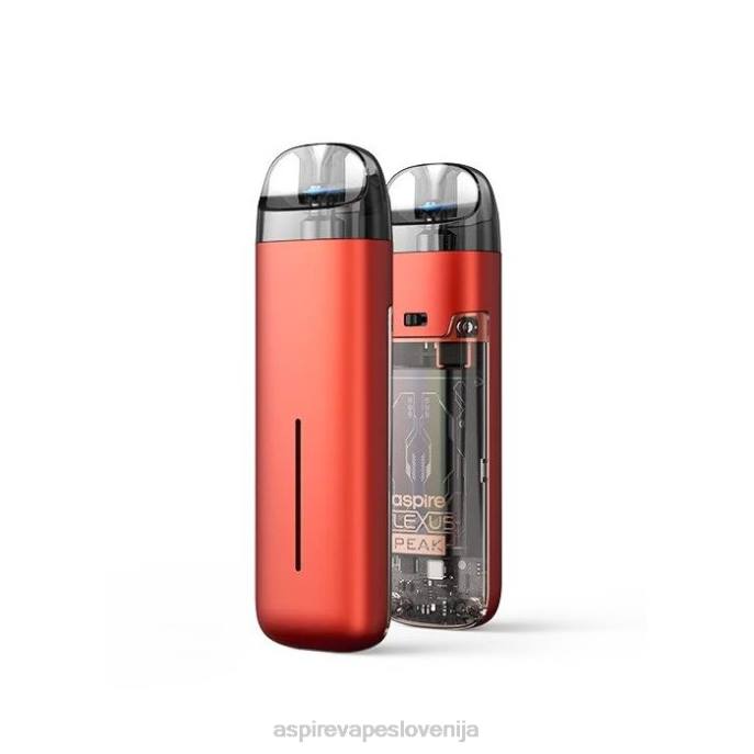 Aspire Flexus vrhunec | Aspire Vape Ljubljana V88R2 rdeča