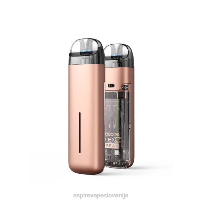 Aspire Flexus vrhunec | Aspire Vape V88R3 rožnato zlato