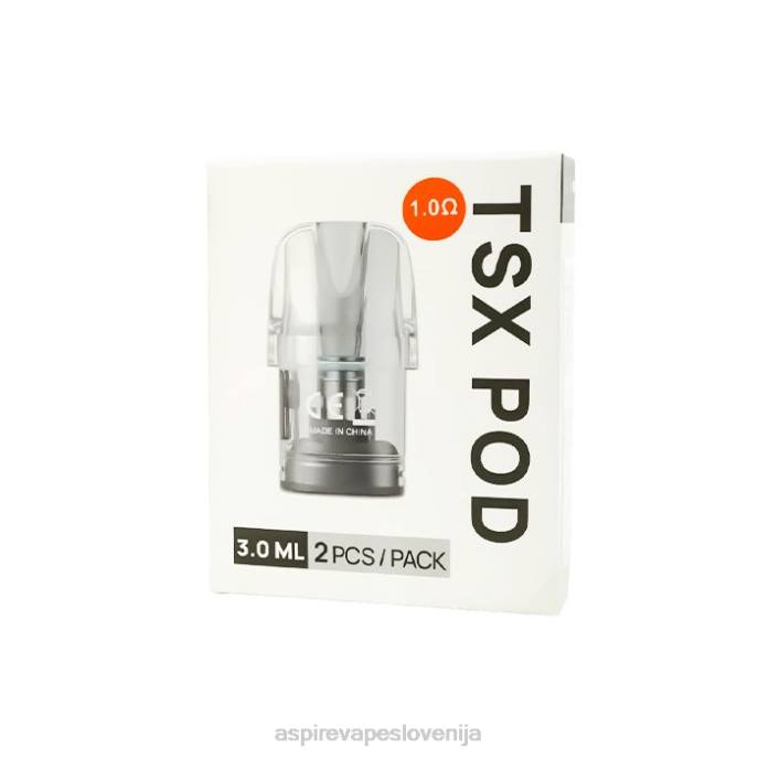 Aspire Tsx Pod 1,0 ohm (3,0 ml)/2 kosa na paket (združljivo s cyber s in cyber x) | Aspire Vape Pen V88R234